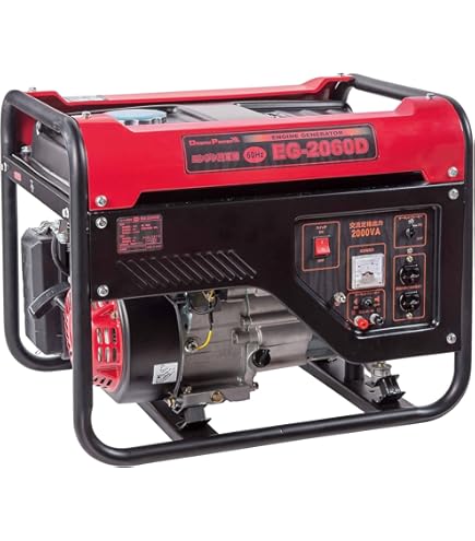 Amazon.co.jp: ナカトミ(NAKATOMI) エンジン発電機(定格出力2KVA